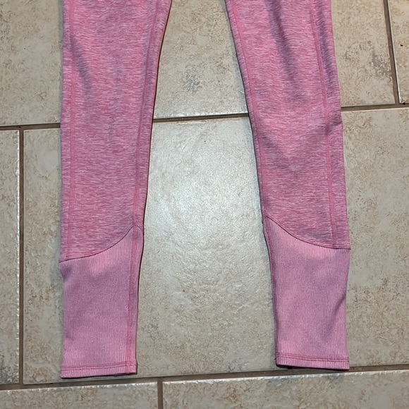 ALO Yoga Alosoft High Waisted Lounge Leggings Parisian Pink Heather Size Small - Picture 4 of 16